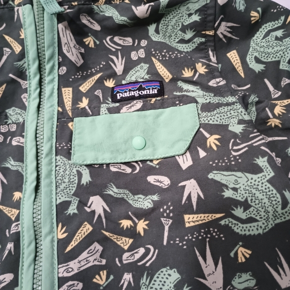 Patagonia Baby Baggies Dinosaur Windbreaker - Picture 3 of 6